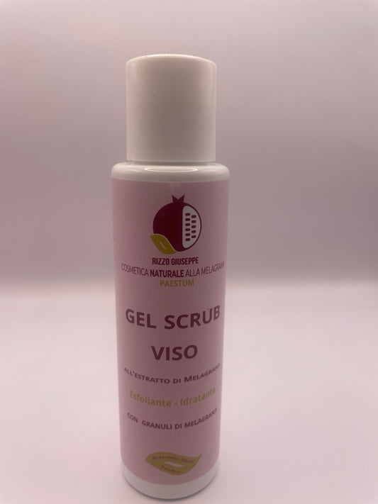 Gel Scrub Viso Labbra alla Melagrana