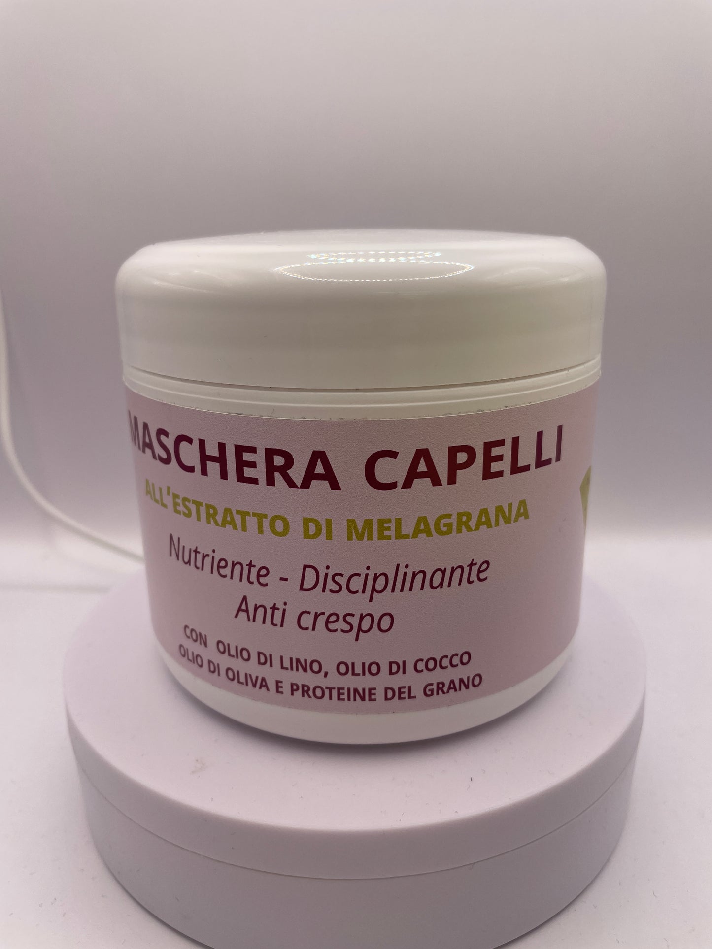 Maschera Capelli alla Melagrana