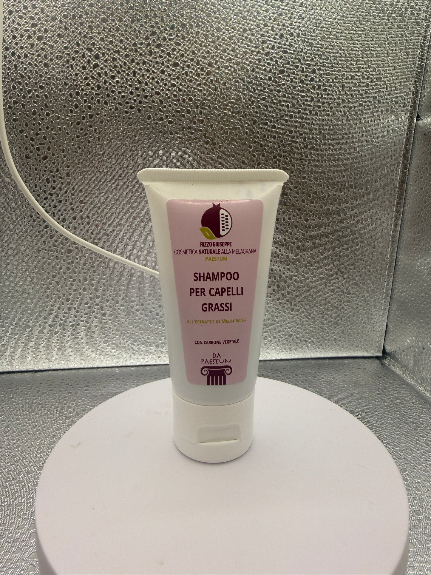Shampoo Melagrana e Carbone Vegetale ( Capelli Grassi)