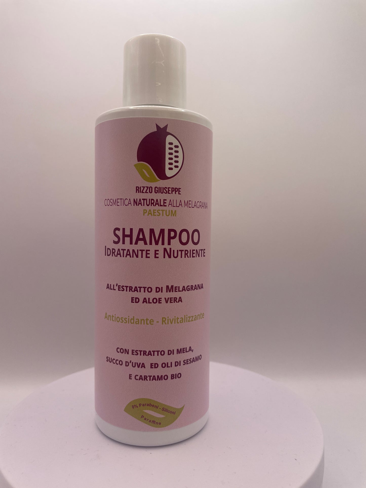 Shampoo Idratante e Nutriente alla Melagrana