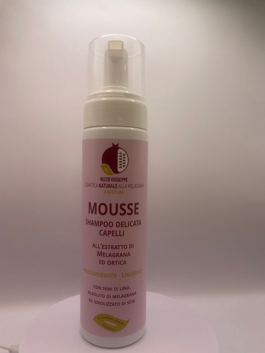 Shampoo Mousse  Delicata alla Melagrana